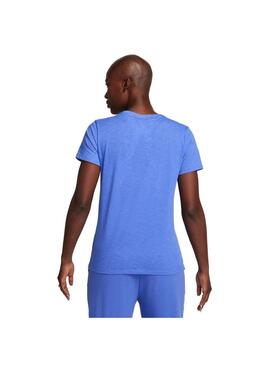 Camiseta Mujer Nike Df Rlgd Azul