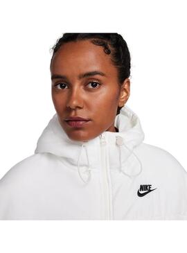 Cazadora Mujer Nike Esstl Thrmr Blanca