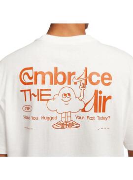 Camiseta Hombre Nike Tee M90 Oc Blanca