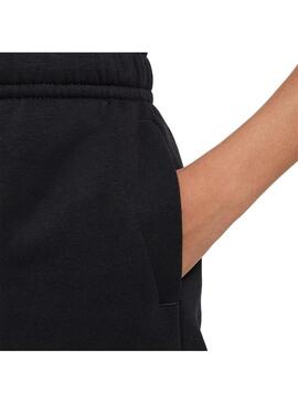 Pantalon Niño Nike Air Flc Cargo Negro Blanco