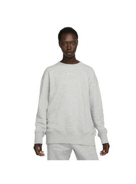 Sudadera Mujer Gris Phnx Flc Gris