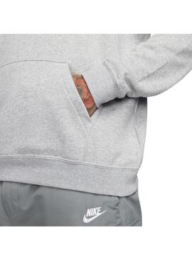 Sudadera Mujer Nike Club Flc Std Gris