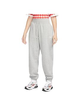 Pantalon Mujer Nike Nsw Phnx Gris