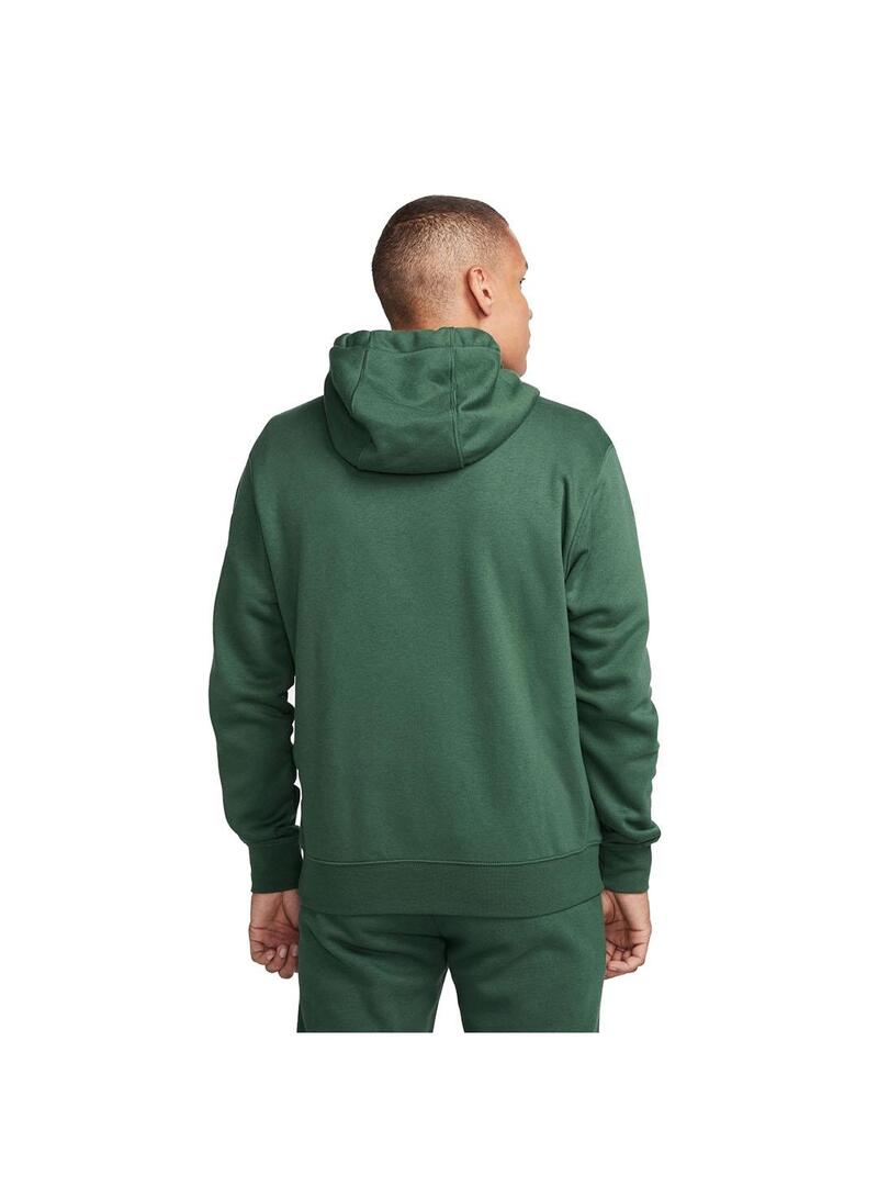Sudadera Hombre Nike Club   Verde