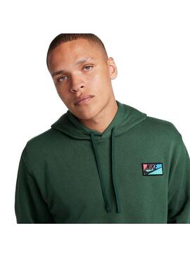 Sudadera Hombre Nike Club + Verde