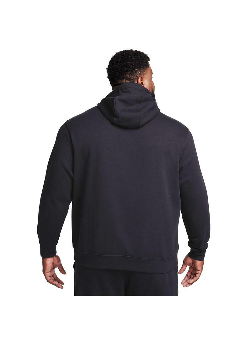 Sudadera Hombre Nike Club   Negro