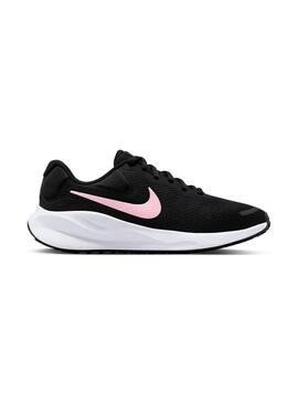 Zapatilla Mujer Nike Revolution 7 Negro rosa
