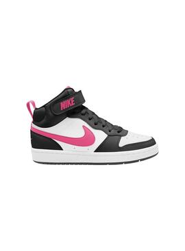 Zapatilla Niño/a Courth Borough Mid Blanca Rosa Ne