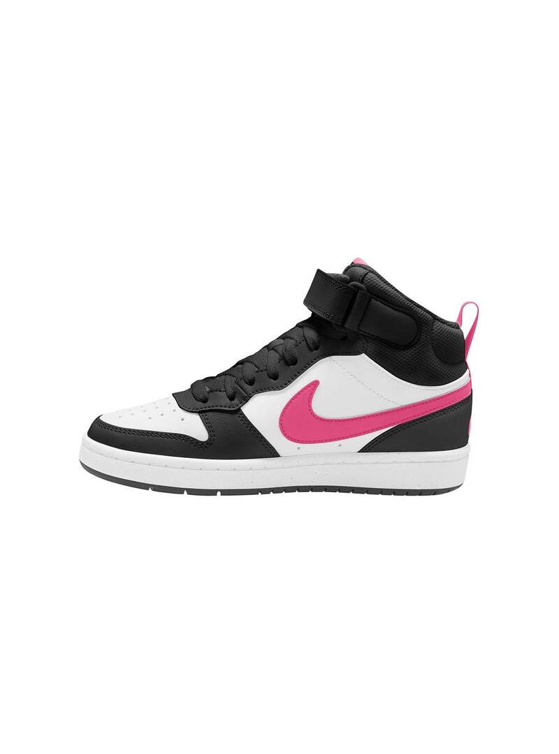 Zapatilla Niño/a Courth Borough Mid Blanca Rosa Ne