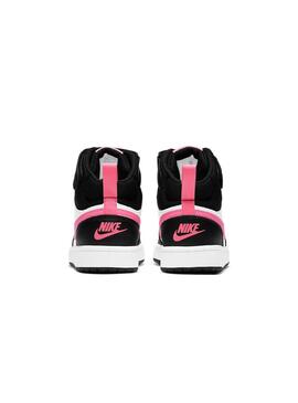 Zapatilla Niño/a Courth Borough Mid Blanca Rosa Ne