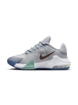 Zapatilla Hombre Nike Air Max Impact Gris Verde