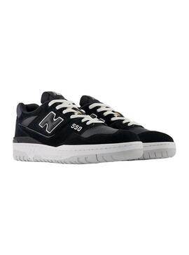 Zapatilla Hombre New Balance 550 Premium Negra