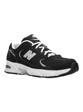 Zapatilla Unisex New Balance 530 Negra Blanca