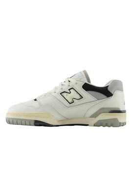 Zapatilla Unisex New Balance 550 Blanco Gris