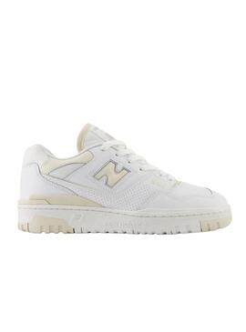 Zapatilla Mujer New Balance 550 Blanca Beige