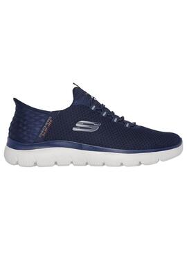 Zapatilla Hombre Skecheres Summits Slip Marino