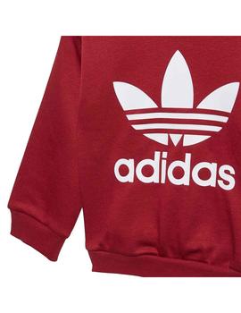 Chandal adidas Trefoil Bebe Granate