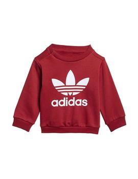 Chandal adidas Trefoil Bebe Granate