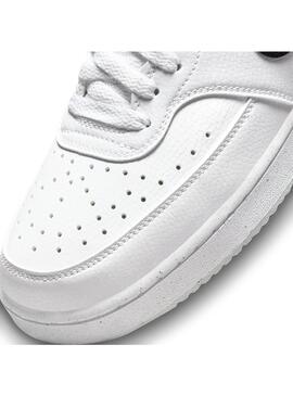 Zapatilla Hombre Nike Court Vision Blanca Negra Ve