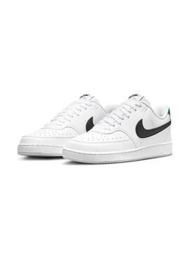Zapatilla Hombre Nike Court Vision Blanca Negra Ve