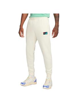 Pantalon Hombre Nike Club + Beige