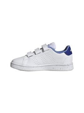 Zapatilla Niño adidas Advantage CF Blanco/Marino