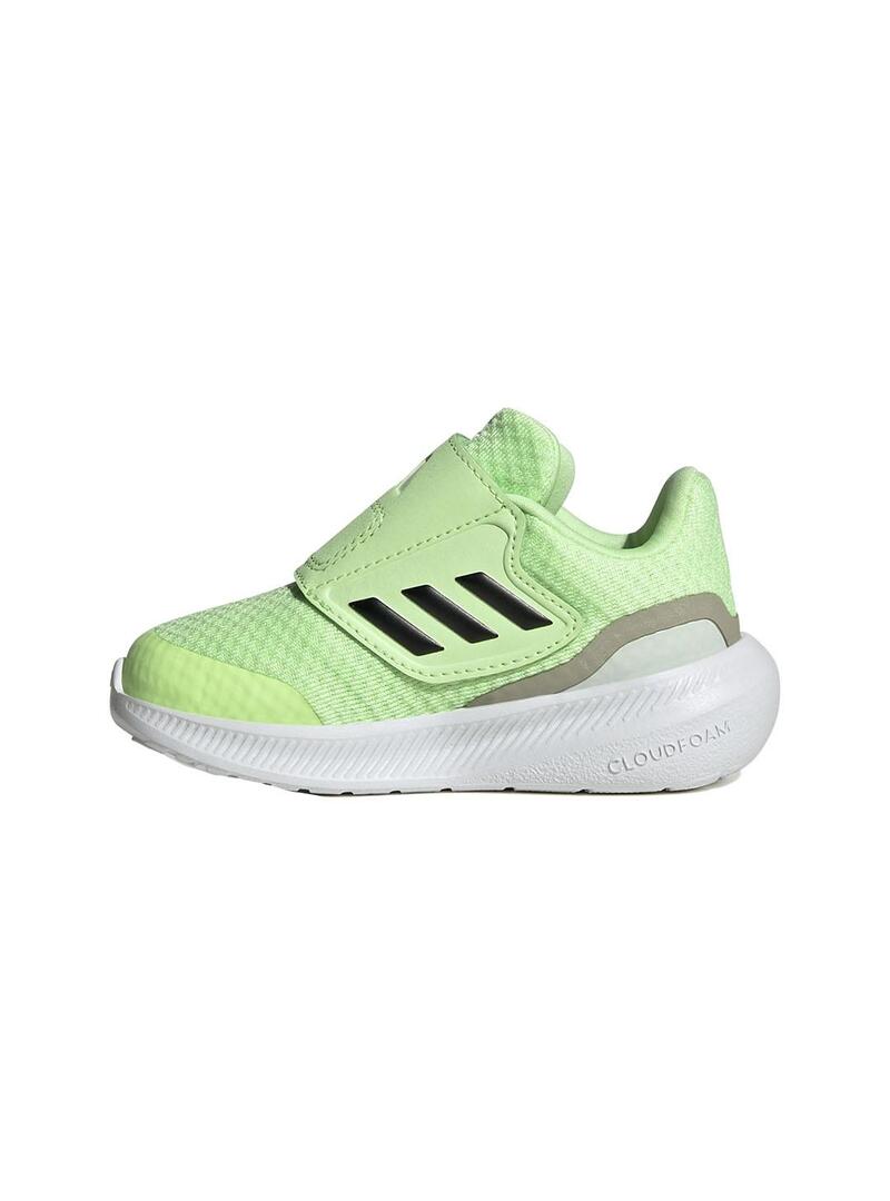 Zapatilla Baby adidas Runfalcon 3.0 Verde Fluor