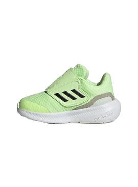 Zapatilla Baby adidas Runfalcon 3.0 Verde Fluor