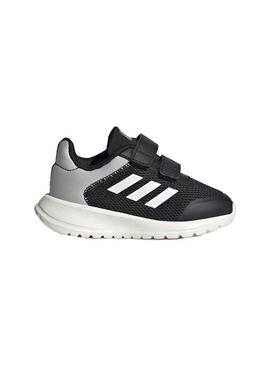 Zapatilla Baby adidas Tensaur Run 2.0 Negra Gris