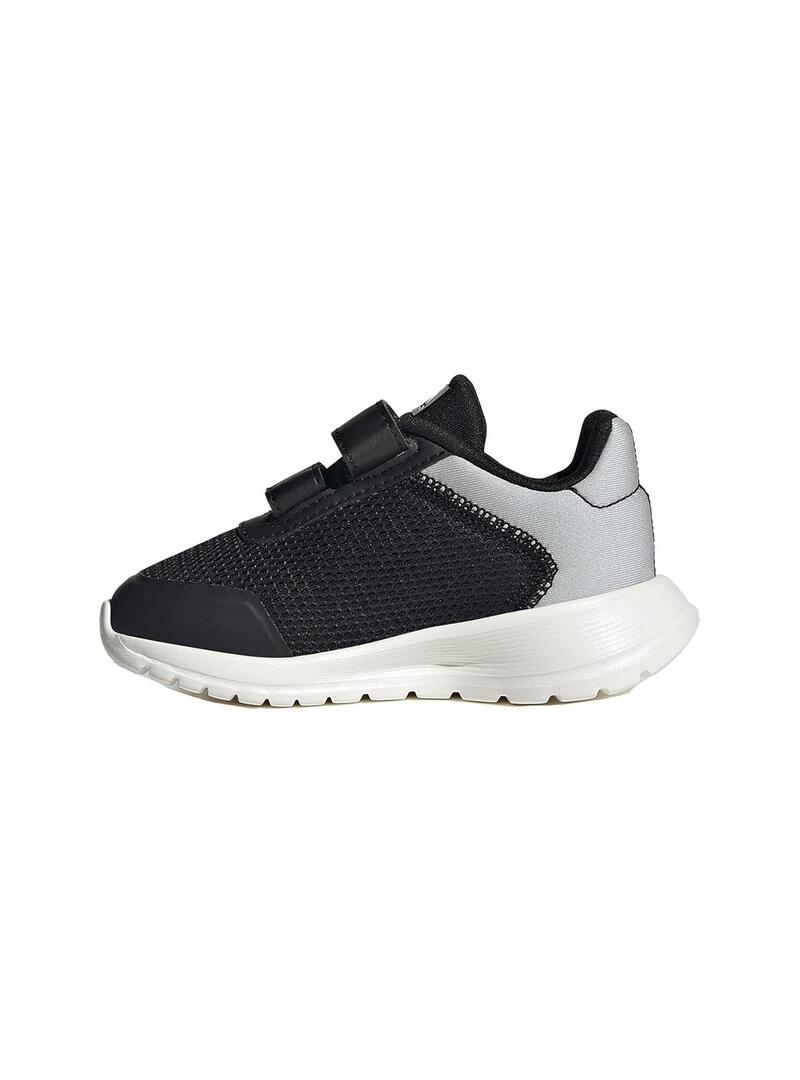 Zapatilla Baby adidas Tensaur Run 2.0 Negra Gris