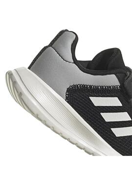 Zapatilla Baby adidas Tensaur Run 2.0 Negra Gris