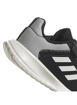 Zapatilla Baby adidas Tensaur Run 2.0 Negra Gris