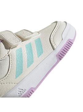 Zapatilla Baby adidas Tensaur Beige Lila