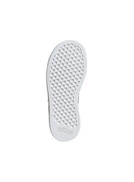 Zapatilla Niño/a adidas Grand Court Blanca Negra