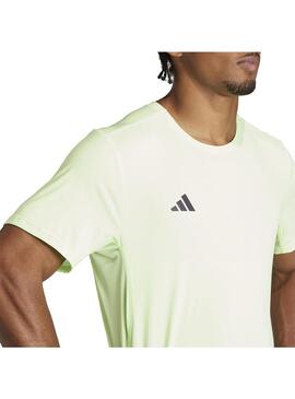 Camiseta Hombre adidas Adizero Verde