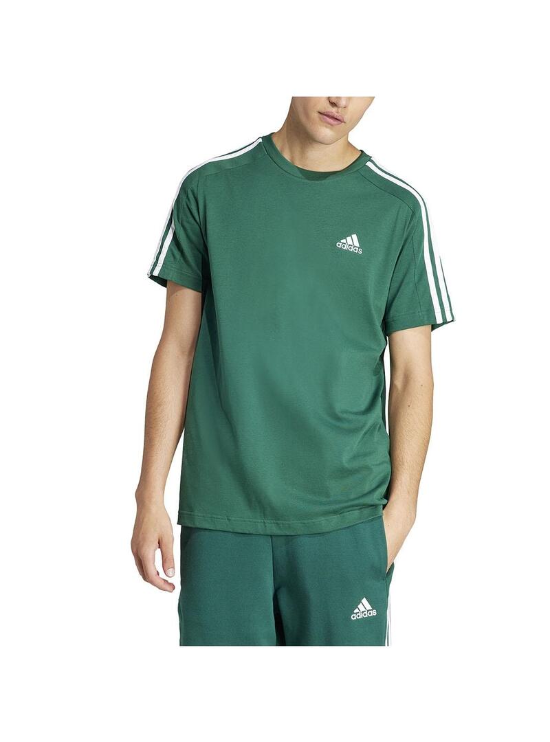 Camiseta Hombre adidas3S SJ Verde