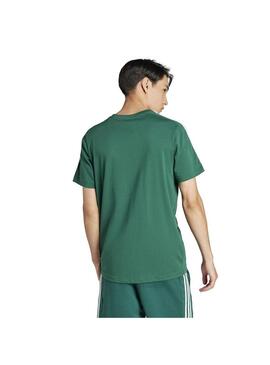 Camiseta Hombre adidas3S SJ Verde
