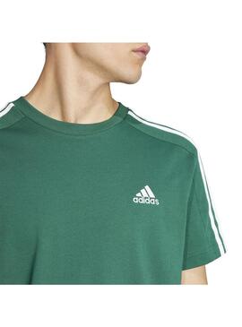 Camiseta Hombre adidas3S SJ Verde