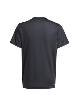 Camiseta Niño adidas Tr-Es Negro Verde