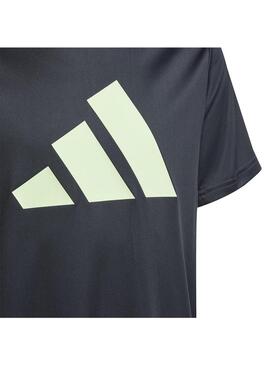 Camiseta Niño adidas Tr-Es Negro Verde