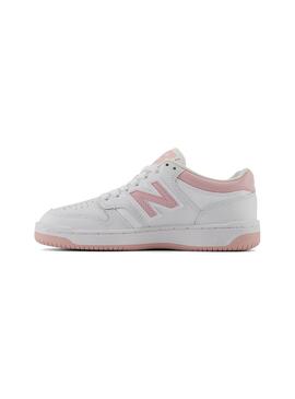 Zapatilla Niña/o New Balance 480 Blanco Rosa