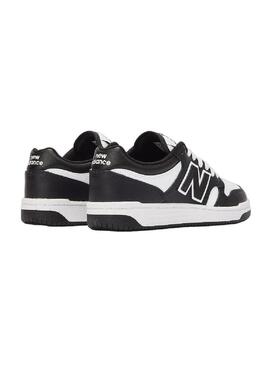 Zapatilla Niño/a New Balance 480 Negra Blanca Pa