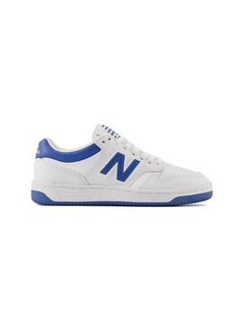 Zapatilla Niño/a New Blance 480BL Blanca Azul