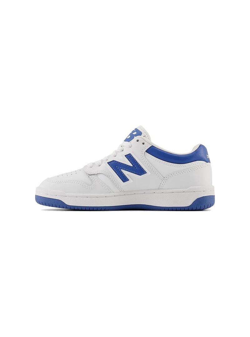 Zapatilla Niño/a New Balance 480BL Blanca Azul