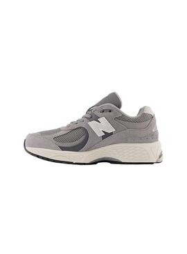 Zapatilla Junior New Balance 2002 Gris