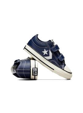 Zapatilla Baby Converse Star Player 76 Azul