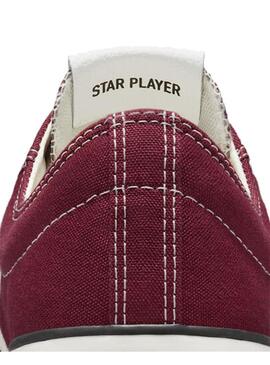 Zapatilla Hombre Converse Star Player 76 Granate