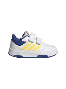Zapatilla Baby adidas Tensaur Sport 2.0 Blanco Amarillo