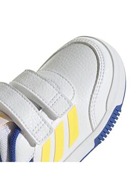 Zapatilla Baby adidas Tensaur Sport 2.0 Blanco Amarillo