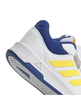 Zapatilla Baby adidas Tensaur Sport 2.0 Blanco Amarillo